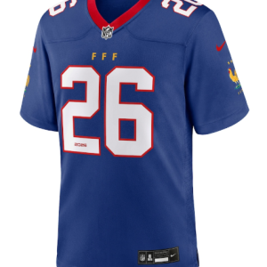 Camiseta de juego de la selección nacional de Francia x NFL Nike - Azul