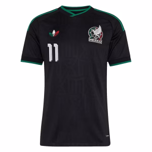 Santiago Giménez Selección Nacional de México adidas 2026 Tercera Camiseta Auténtica de Campo - Negro