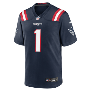 Camiseta Nike Team Game de A.J. Brown de los New England Patriots - Azul marino