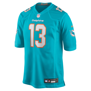 Camiseta de jugador retirado Nike Game de Dan Marino Miami Dolphins - Aguamarina: imagen 1