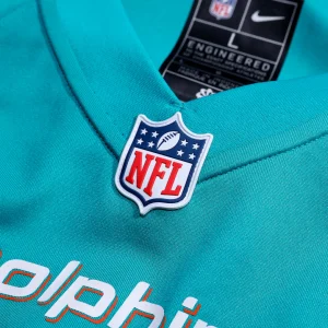 Camiseta de jugador retirado Nike Game de Dan Marino Miami Dolphins - Aguamarina: imagen 4