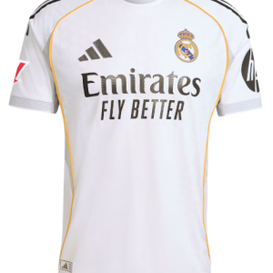 Camiseta auténtica de jugador adidas Kylian Mbappé del Real Madrid 2025/26 - Blanco